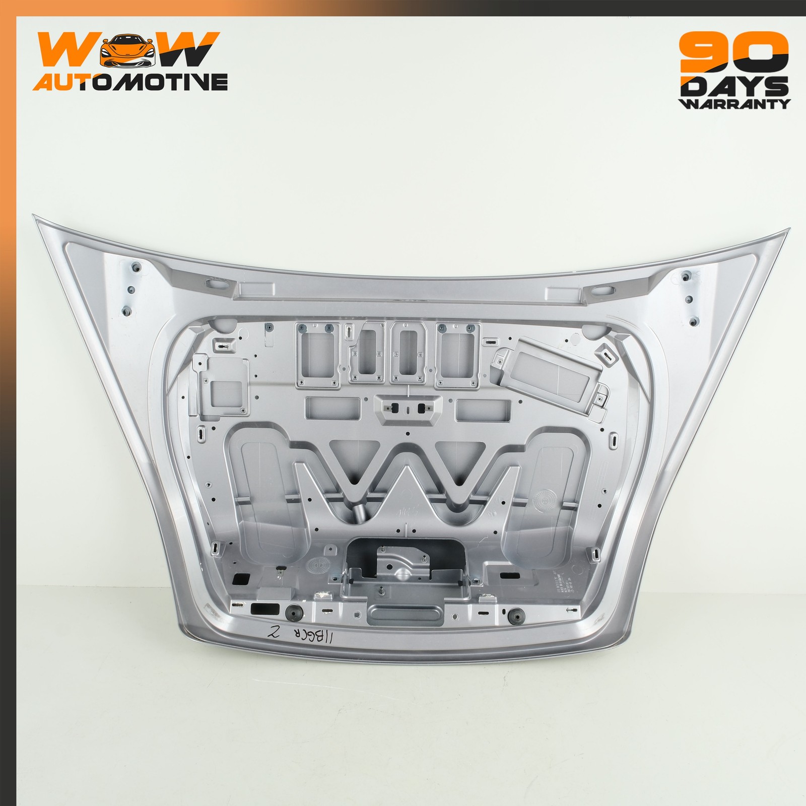 Bentley Continental GT Speed 2007-2011 Front Right Trunk lid panel Silver