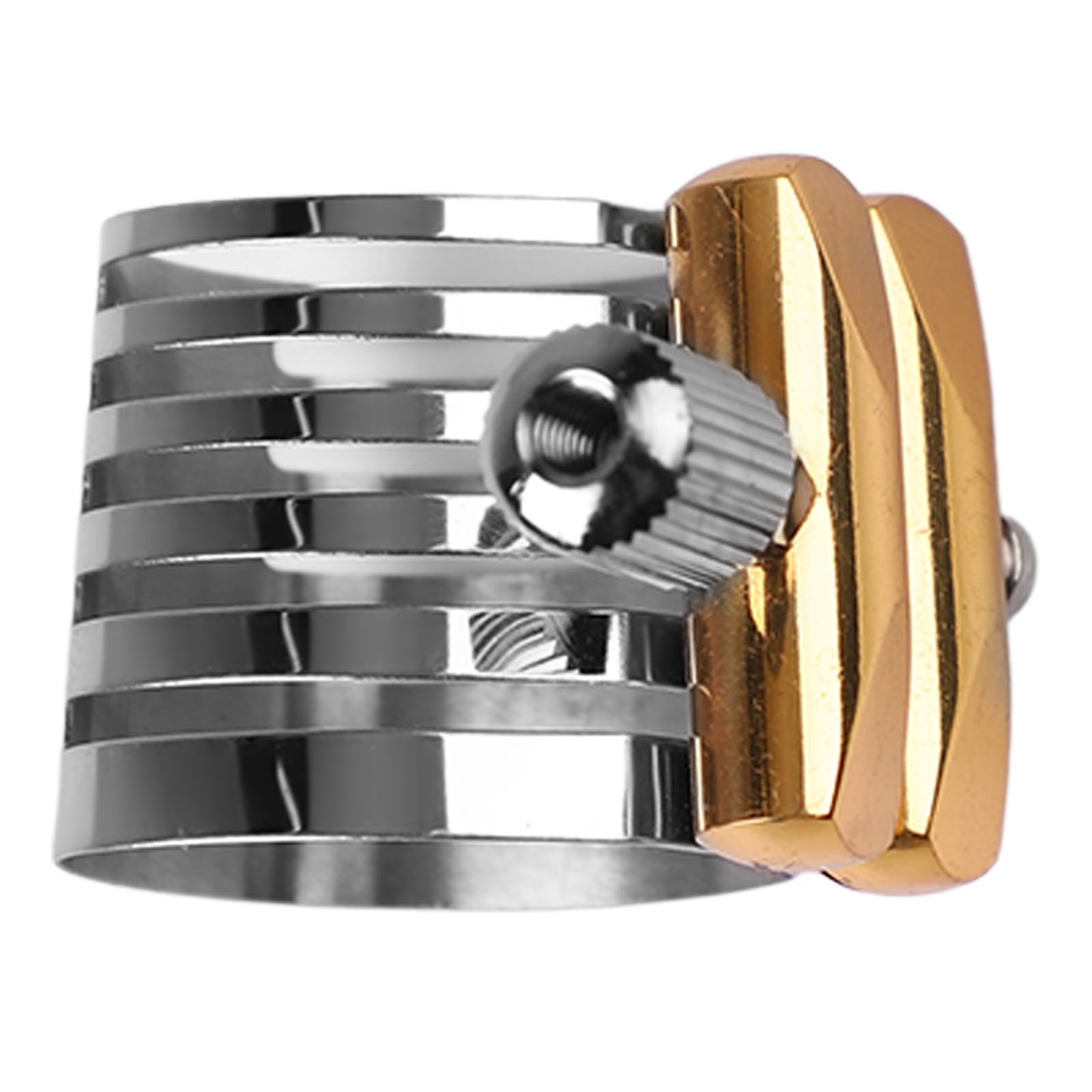 Saxophone Ligature Stainless Steel Sax Mouthpiece Ligature Replacement For D ECM