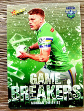 2026 NRL SELECT 'GAME BREAKERS' TRADING CARD - MORGAN SMITHIES/RAIDERS
