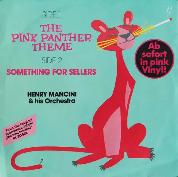Henry Mancini And His Orchestra The Pink Panther Theme Vinyl Single 7inch - Bild 1 von 1