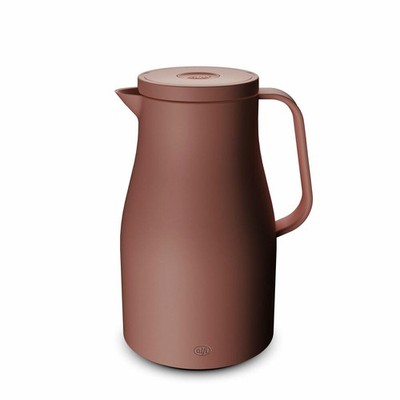 alfi Isolierkanne ECONSCIOUS Kanne Kaffeekanne Glaseinsatz Powder Rosa 1 L