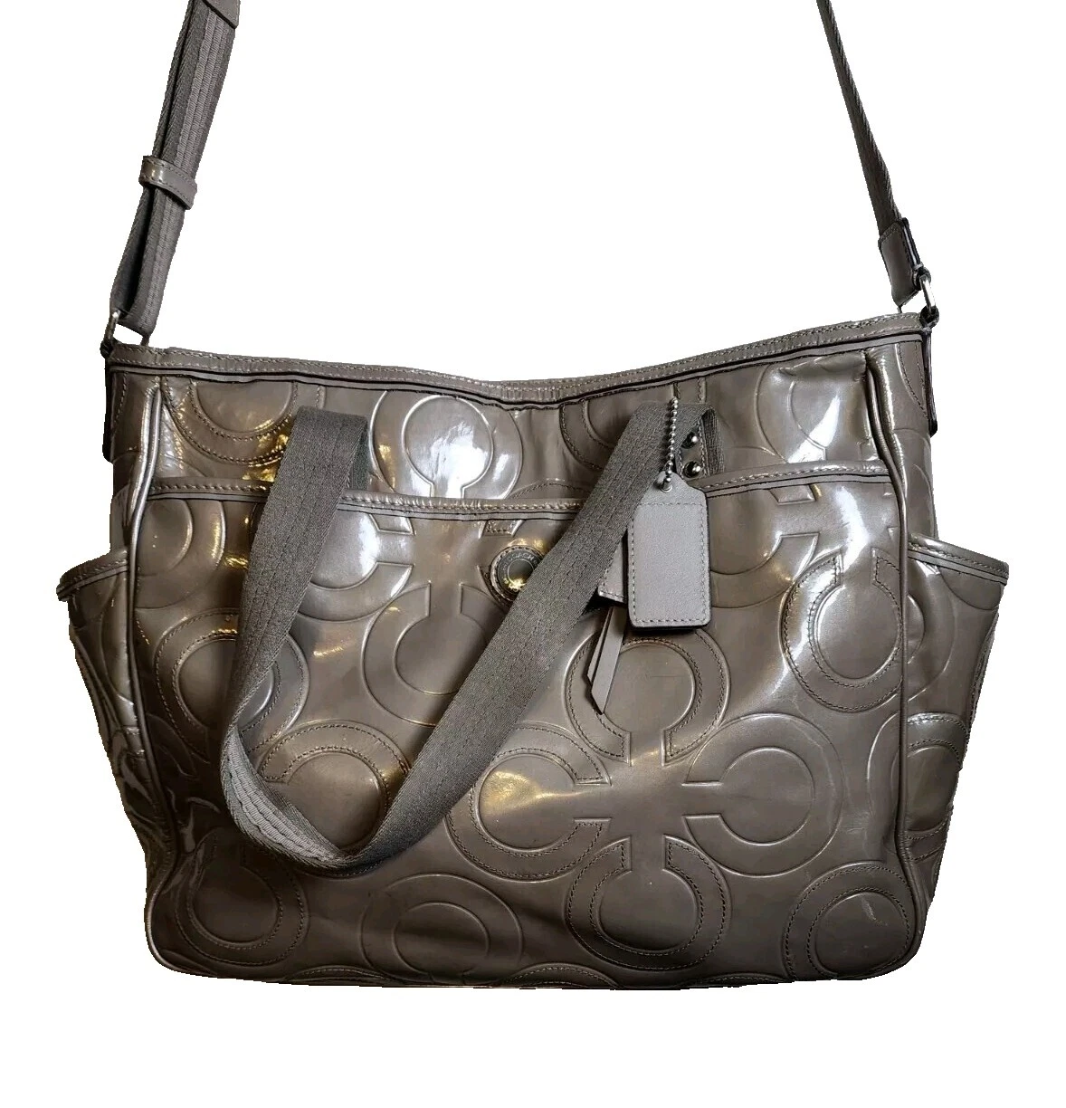 Bolsos pañal Coach Charol