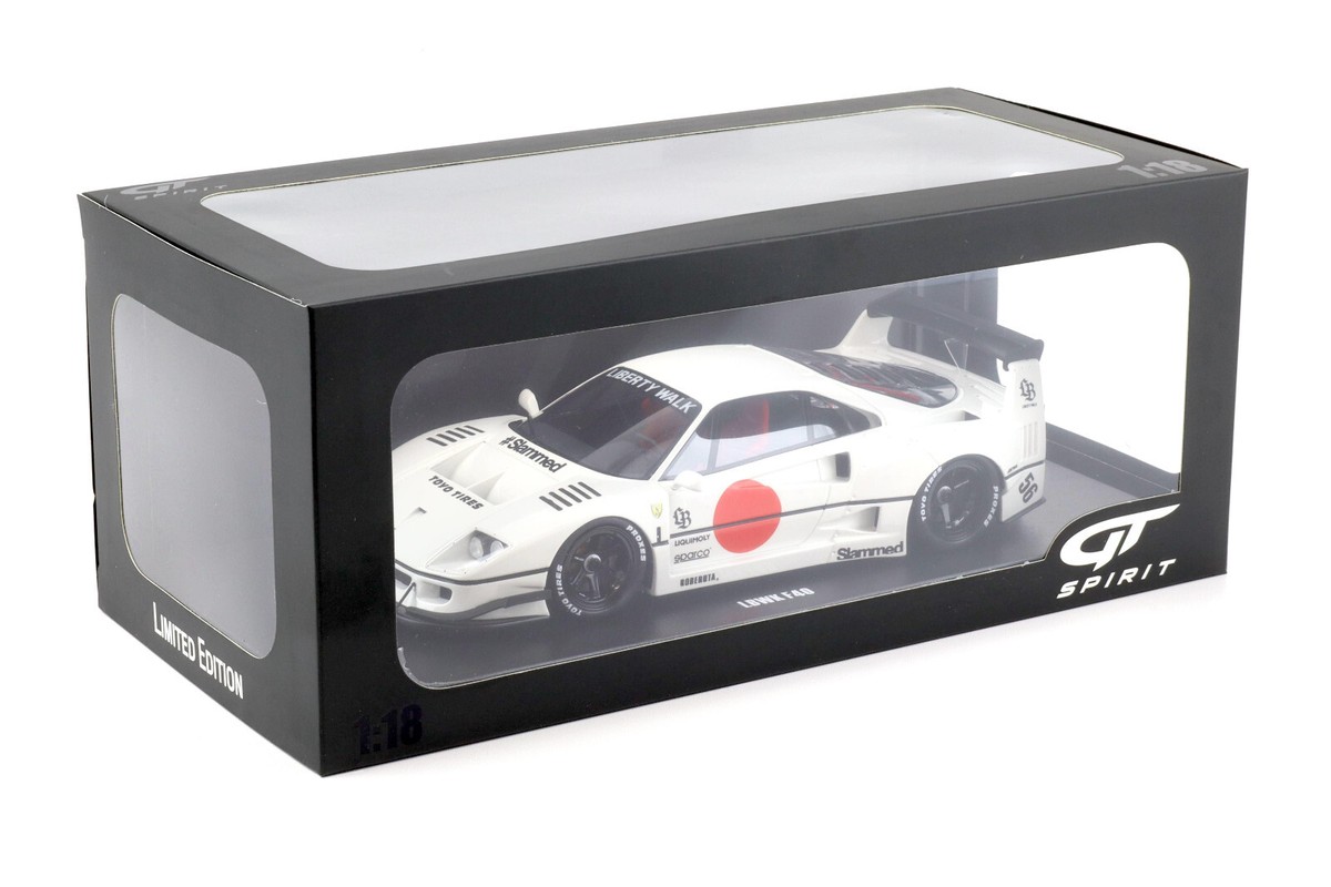 1/18 GT Spirit FERRARI F40 LB WORKS LBWK Liberty Walk -WHITE