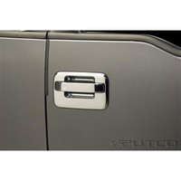 Chrome Door Handle Covers For 04-14 F150 4d W/o Keypad W/o Heritage By Putco on sale Chrome Door Handle Covers For 04-14 F150 4d W/o Keypad W/o Heritage By Putco on sale