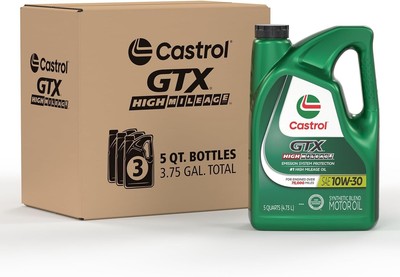 3-Pack GTX Synthetic Blend 10W-30 Motor Oil - Superior Engine Protection