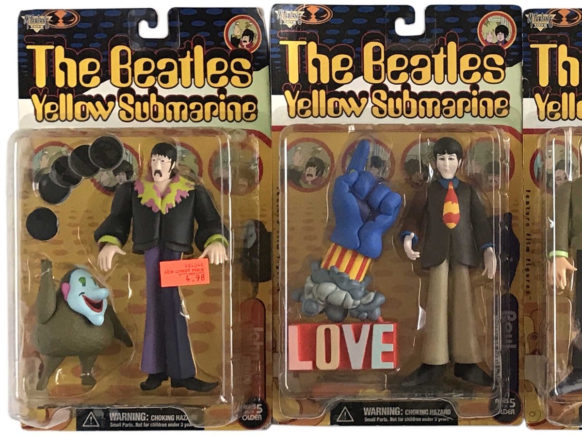 その他 the beatles yellow submarine figure set COLLECTABLE Beatles Yellow Submarine Figures Set of 4
