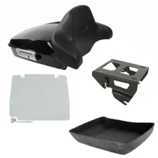 Chopped Trunk Solo Mount Base Plate Fit For Harley Touring Road Glide 2014-2025