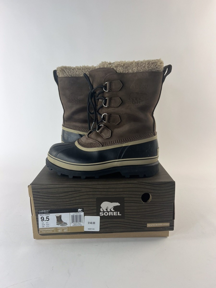 Pre-owned with Box Mens Caribou Sorel Boots | eBay display picture 1