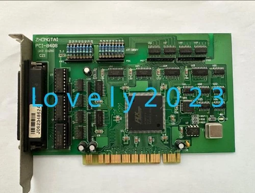 1pc used ZHONGTAI acquisition card PCI-8408 GHB 011210