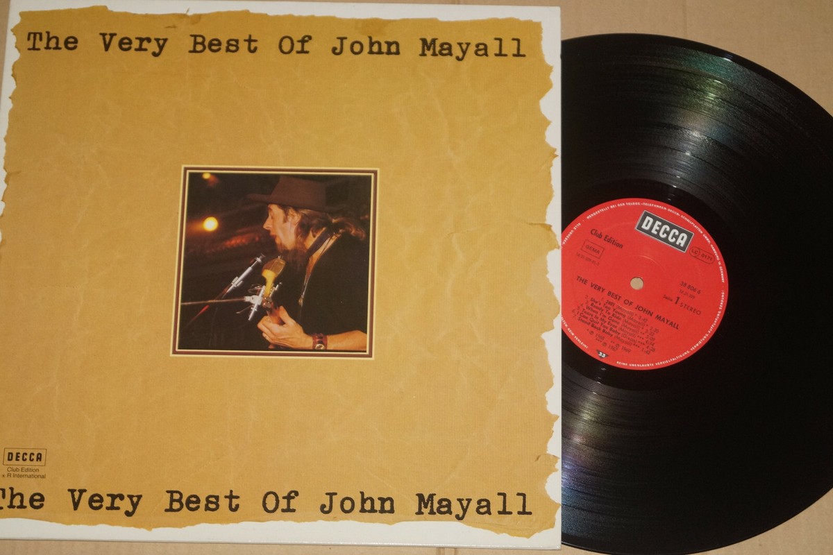 John Mayall ‎-The Very Best Of John Mayall- LP Decca ‎(38