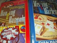 Evan Marshall 2 books Hanging Hannah  Missing Marlene