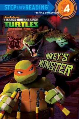 Mikey's Monster (Teenage Mutant Ninja Turtles) (Step into Reading), USED-Very Go