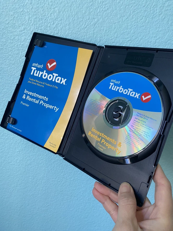 Intuit TurboTax Premier Investments & Rental Property 2014 / CD Windows y Mac Foto 4 de 4