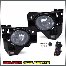 Fit For 2009-2014 Nissan Maxima Left & Right Clear Driving Fog Lights Lamp New