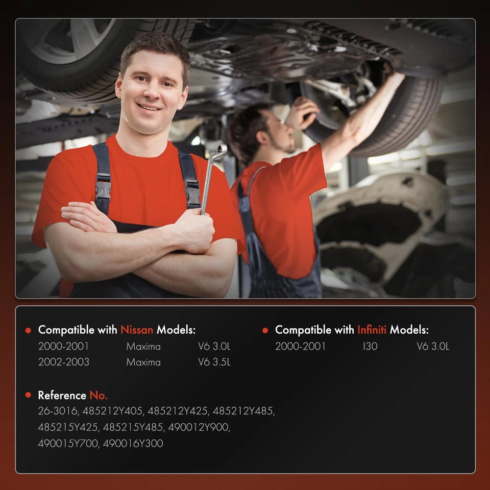 Power Steering Rack and Pinion Assembly for INFINITI I30 2000 2001 Nissan Maxima - Imagem 2 de 4