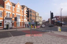 PHOTO  CHESTERGATE STOCKPORT LOOKING AWAY FROM THE BUS STATION ON A SUNNY MORNIN