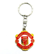 MANCHESTER UNITED KEYCHAIN Soccer UEFA/Premier League Club Gift Keyring