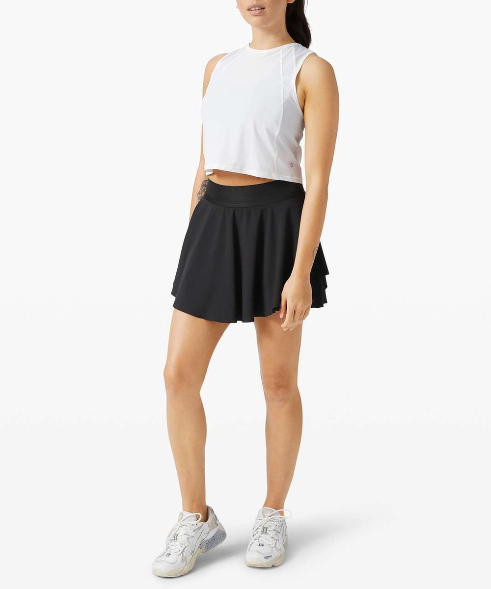 【新品タグ付き】Court Rival High-Rise Skirt サイズ6 ❤️ NWT Lululemon Court Rival High Rise Skirt Long TALL