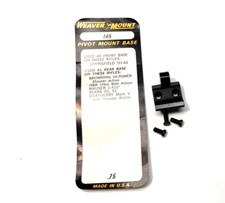 Weaver Pivot Mount Base - #145 Springfield/Mauser -Made in the USA - New