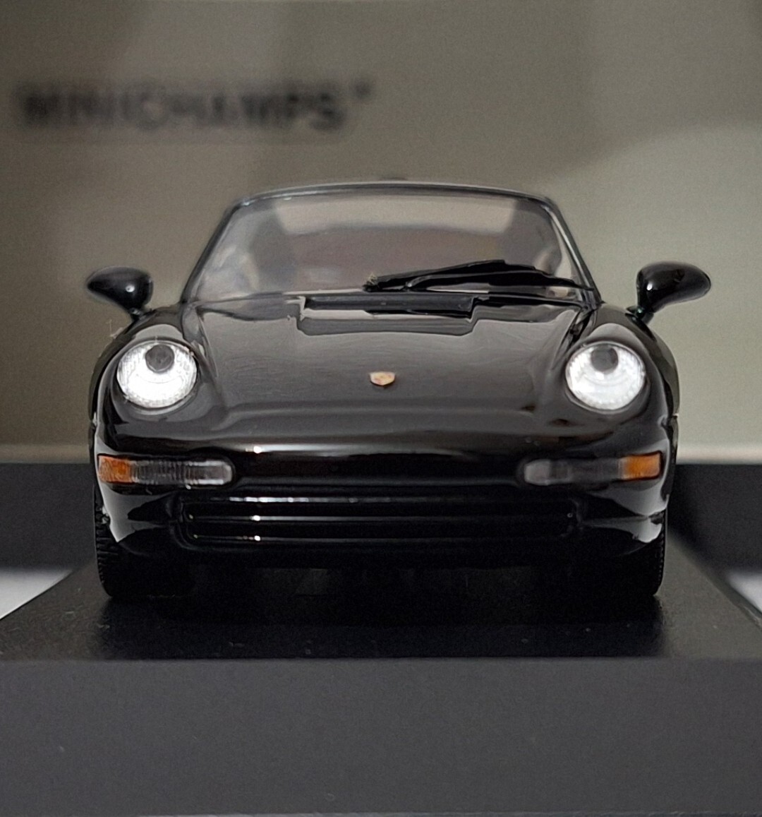 MINICHAMPSPorsche911CarreraRS 1995 黒1/43 Porsche 911 (993) Targa 1995 Black 1:43 Minichamps 430063065