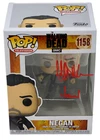 Jeffrey Dean Morgan Signed Funko Pop The Walking Dead Negan 1158 Beckett COA