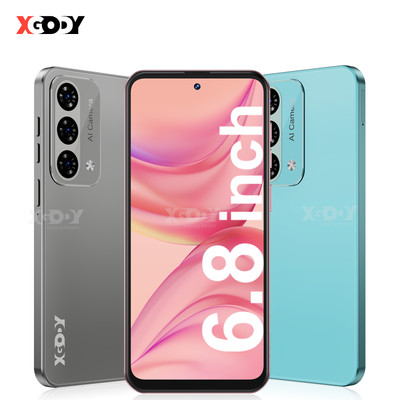 Unlocked Android Smartphone 6.8 In 4GB+128GB Cell Phone Octa Core Dual SIM Cheap