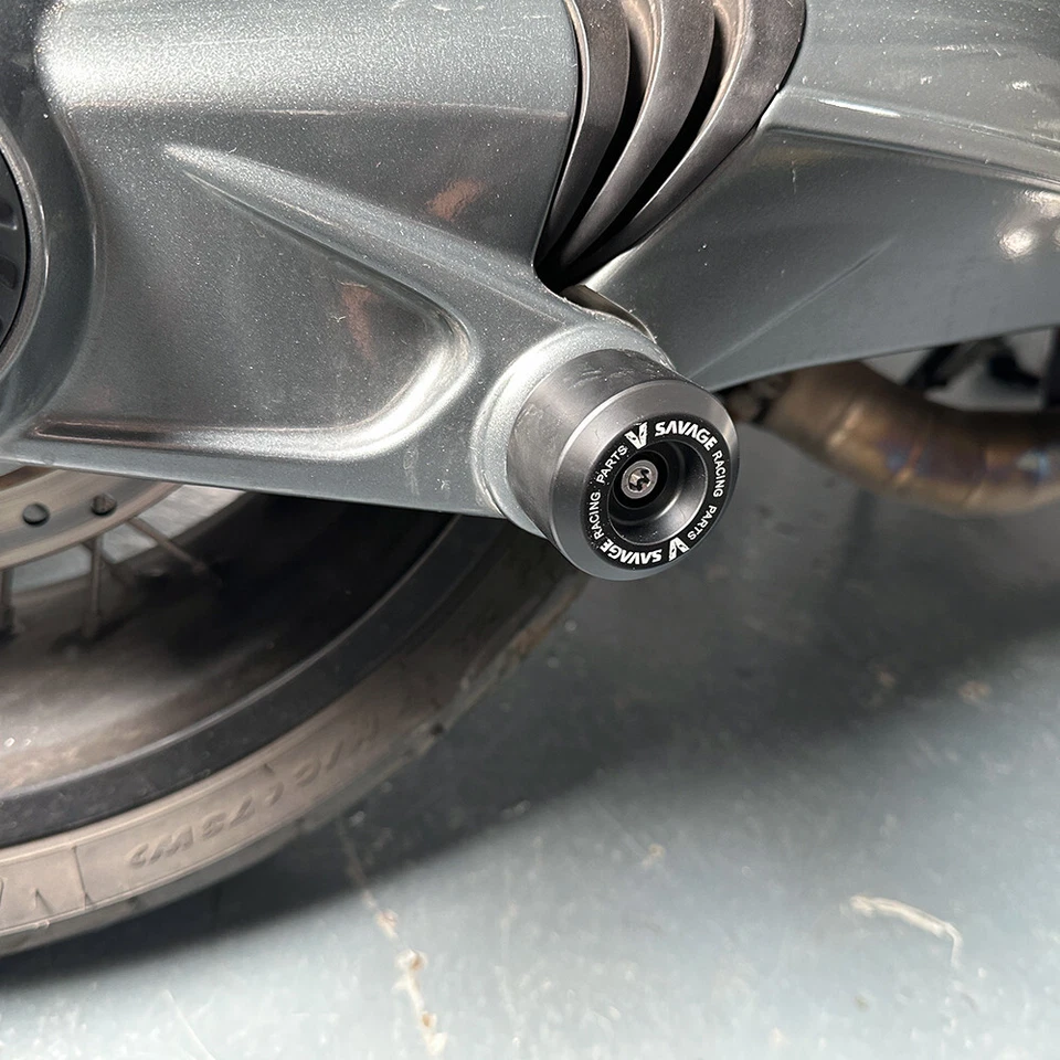 Rear Wheel Axle Sliders Swingarm Crash Guard For BMW R1250R/RS R1200RT/RS/R/GS - Image 3 of 4