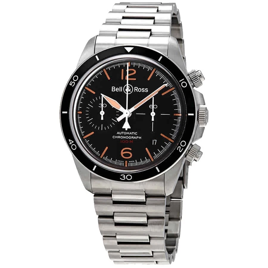 Caja de acero inoxidable Bell & Ross Relojes de pulsera