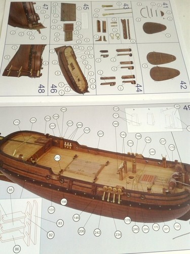 Master Korabel MK0301 DIY Deck-Boat St.Gabriel Wooden Kit ship Scale 1:72 - Picture 20 of 24