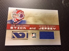2006-07 ITG Between Pipes STICK & JERSEY John Vanbiesbrouck Rangers #SJ-37