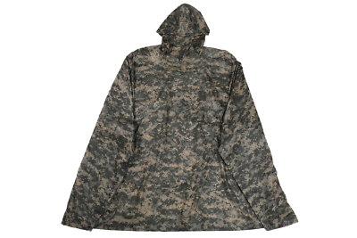 NEW US Military ACU Wet Weather Poncho Liner Waterproof UCP Camo