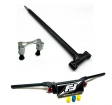 Lonestar +1 Steering Stem Fasst Flexx Bars Handlebars Polaris Outlaw 450 2009+