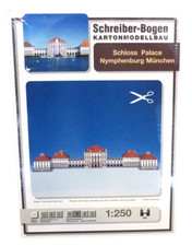 + KARTONMODELLBAU  SCHLOSS NYMPHENBURG MÜNCHEN  SCHREIBER-BOGEN  569