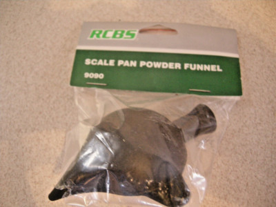 RCBS Scale Pan With Integrated Hunting Powder Funnel 9090 *NEW