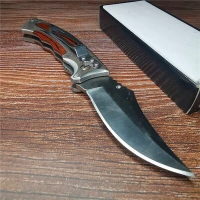 DOOM BLADE Outdoor Camping Fruit Hunting Wild Survival Tool EDC Folding Pocket Knife