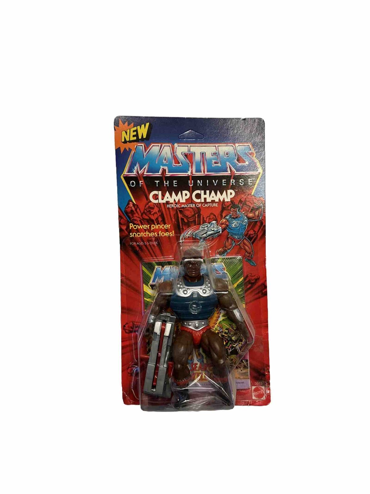 Vintage MOTU Masters of the Universe CLAMP CHAMP He-Man Mattel 1986.