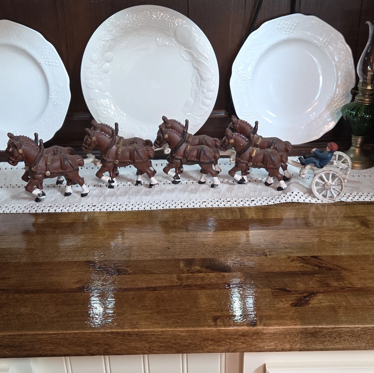 Budweiser Clydesdale Wagon In Vintage & Antique Cast Iron Toys for