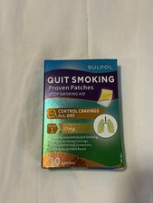 Quit Smoking Nicotine Patches 30 Patches 21mg Step 1 Stop Smoking Aids Patches
