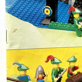 LEGO 6077 Forestmen's River Fortress - ONLY Instructions Manual - Vintage Castle