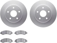 Front Brake Pad and Rotor Kit For 2007-2009 Chrysler Aspen 2008 PM493ZZ