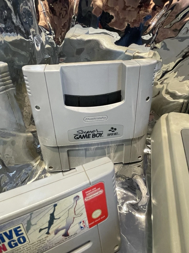 SNES Super Nintendo Konsole,guter Zustand, Super Mario World, Super Game Boy TOP - Bild 3 von 4