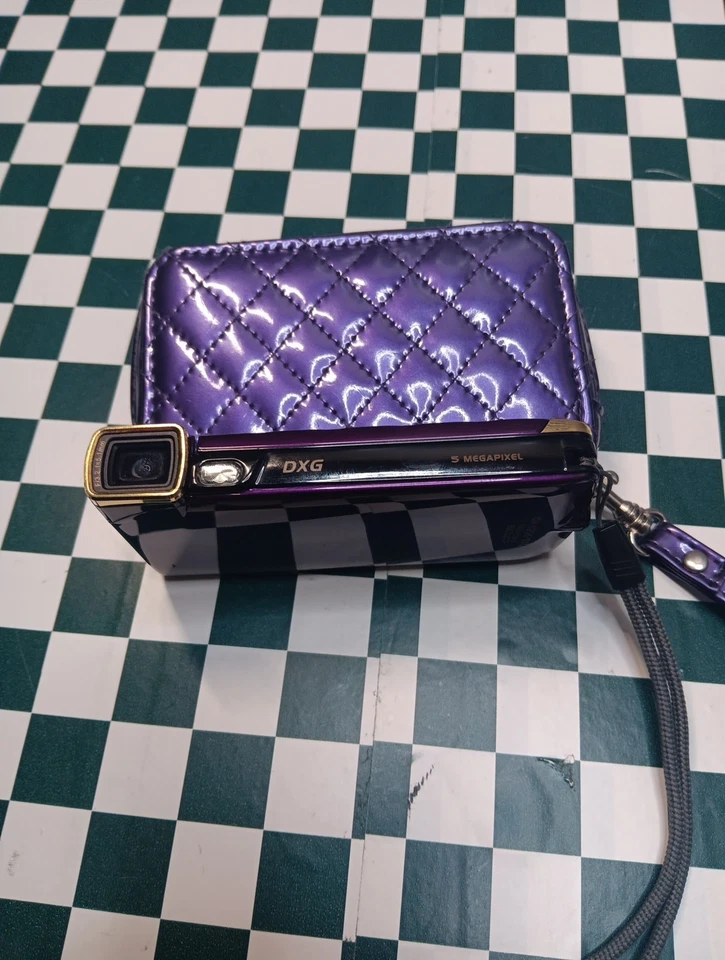 DXG Luxe Collection DXG-5C8V HD 1080P 500万像素紫色 — 第 4/4 张图片