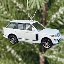 Range Rover Ornament  • Gift for Land Rover Lovers • Multiple Colors Available