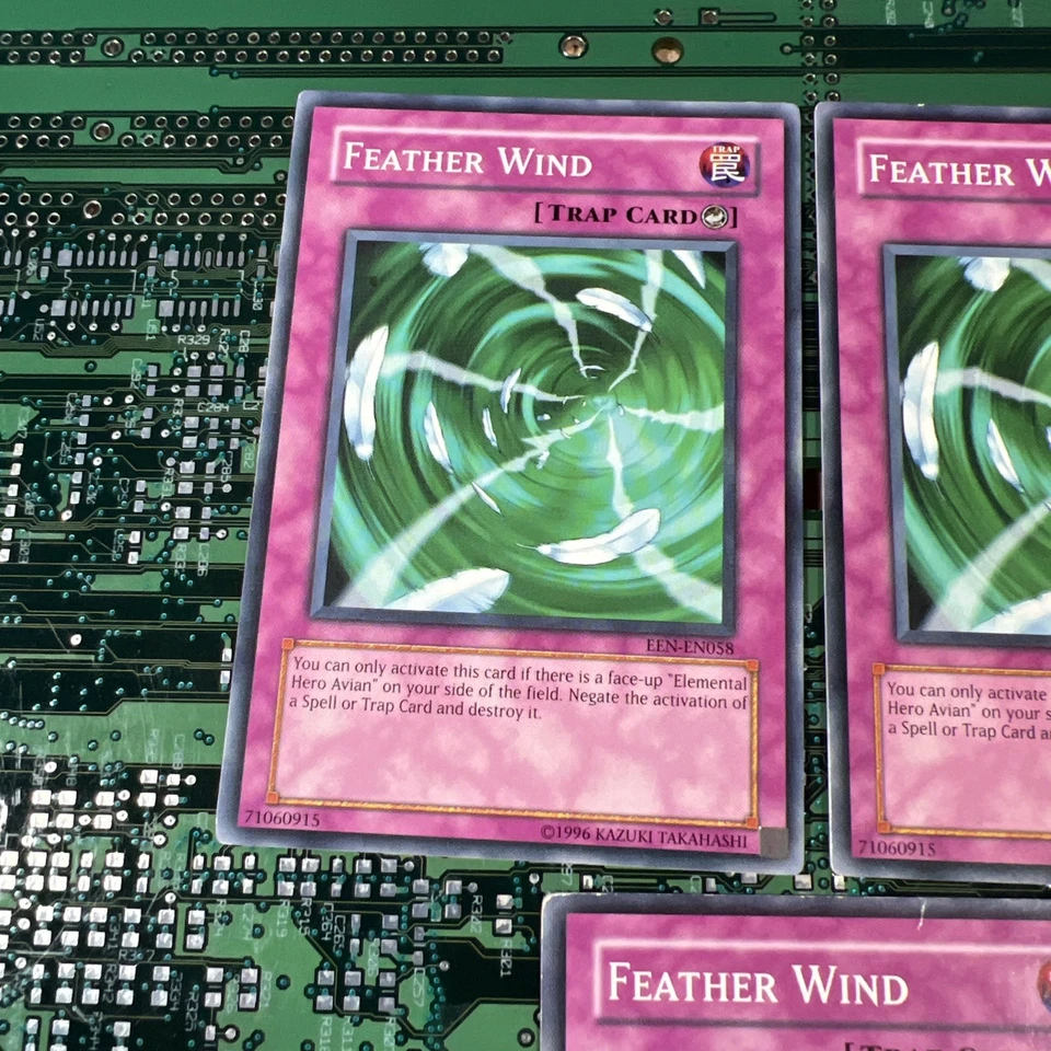 Feather Wind - EEN-EN058 - Common Elemental Energy Yugioh Card Mp 3 - Image 3 of 4