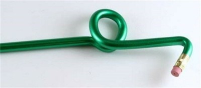 Bentcil Pencil 8th Note Green