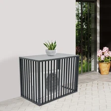 Privacy Air Conditioner Fence Cover Outdoor Window AC Units Protection Fence