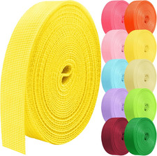 Polypropylene Webbing 1 Inch 1.5 Inch 2 Inch Nylon Webbing Tubular Webbing, 5 10