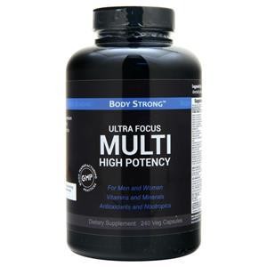 BodyStrong Ultra Focus Multi - Средство высокой эффективности, 240 капсул