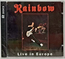 Rainbow | Live In Europe (1996) Pet Rock Records ~ New Sealed CD (2-Disc Set) 