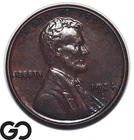 1924-S Lincoln Cent Wheat Penny, Better Date, Choice AU++